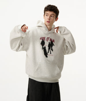 Tung Sung Silhouette Print Hoodie - Must-Have Artistic Streetwear - Tung Sung