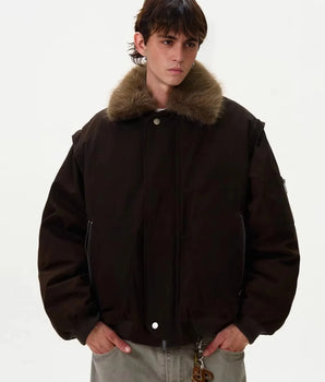 Tung Sung Fur Collar Down Coat