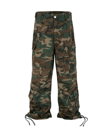 Tung Sung Camouflage Multi-Pocket Utility Pants – Trendy Outdoor Essential - Tung Sung