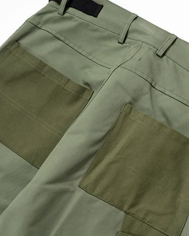 Tung Sung Adjustable Drawstring Cuff Multi-Pocket Utility Paratrooper Pants – Stylish & Functional - Tung Sung