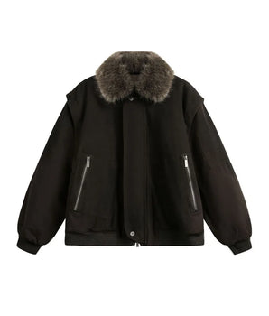 Tung Sung Fur Collar Down Coat