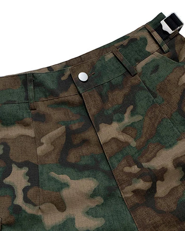 Tung Sung Camouflage Multi-Pocket Utility Pants – Trendy Outdoor Essential - Tung Sung