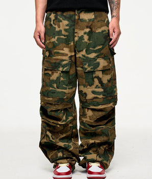 Tung Sung Camouflage Multi-Pocket Utility Pants – Trendy Outdoor Essential - Tung Sung