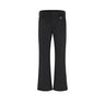 Tung Sung Black Split-Hem Flare Wrinkle-Resistant Dress Pants - The Perfect Blend of Style and Classic Elegance - Tung Sung