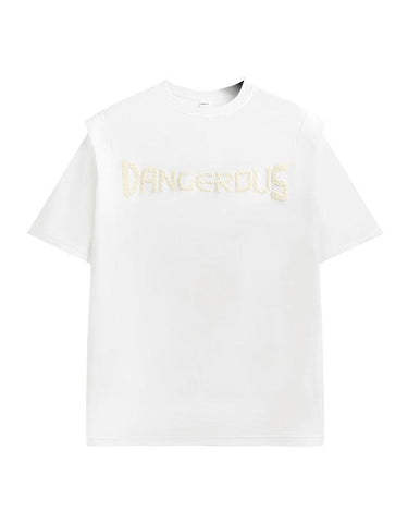 Tung Sung Twill Faux Two-Piece Printed Tee - Tung Sung