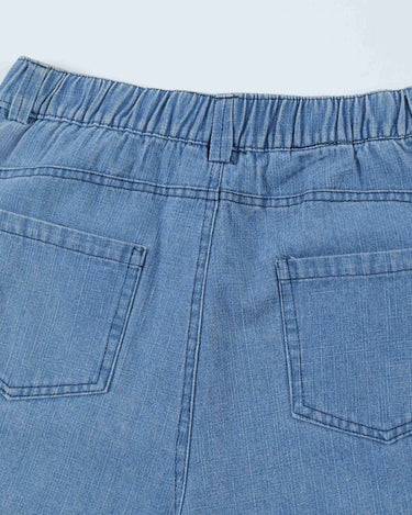 Tung Sung Simple Denim Jorts - Tung Sung