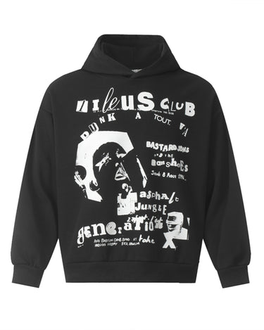 Tung Sung Retro Slogan Statement Cropped Hoodies - Tung Sung