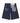 Tung Sung Chicano-Inspired Embroidered Script Jorts in Relaxed Fit - Tung Sung