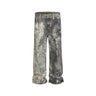 Tung Sung Digital Print Camouflage Splatter Jeans in Relaxed Fit - Tung Sung