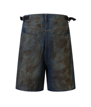 Tung Sung Dark Blue Dirty Jorts - Tung Sung