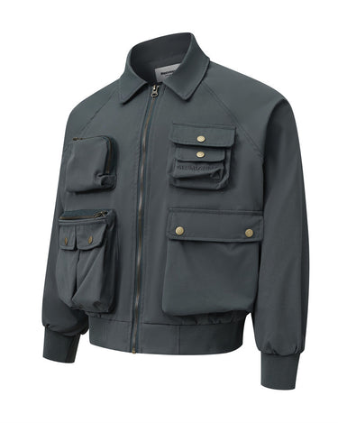 Tung Sung Retro 3D Multi-Pocket Tactical Pilot Jacket - Tung Sung