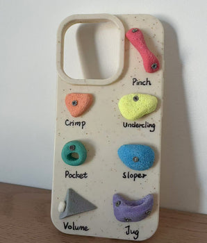 Phone Case Rock Climbing Holds Climber Bouldering Funny Wall Boulder Case A2