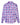 Tung Sung Vibrant Purple Plaid Shirt with Fringe Trim & Distressed Details - Standout Fashion Staple - Tung Sung