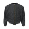 Tung Sung Retro Batwing Sleeve Leather Jacket - Tung Sung