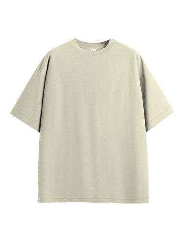 Tung Sung Premium 250g Twill Fabric Unisex Solid Color Versatile Tee - Tung Sung