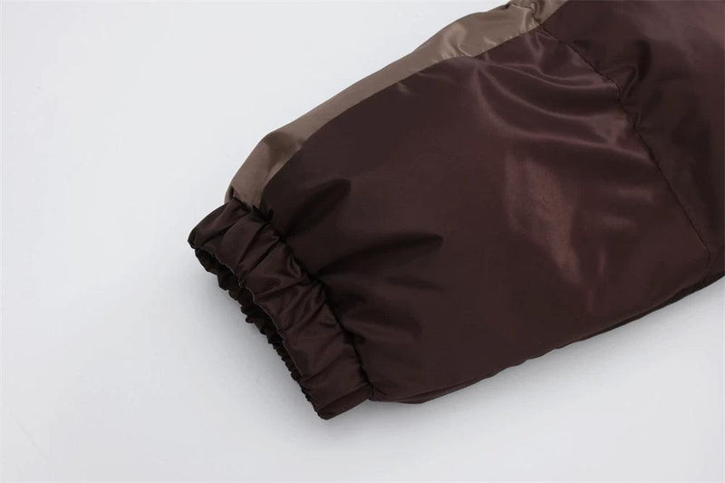 Colour Block Puffer Jacket FK10 - UncleDon JM