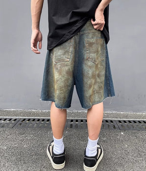 Tung Sung Dark Blue Dirty Jorts