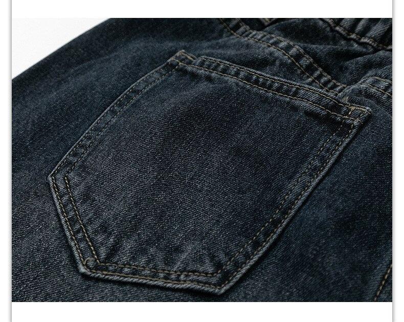 Dark Blue Baggy Jeans KZ312 - UncleDon JM