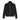 Tung Sung Black Short Jacket with Diagonal Zip Closure - Tung Sung