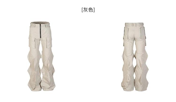 Diamond-shaped Three-dimensional Tailoring Deconstruction Pants 8318 - UncleDon JM