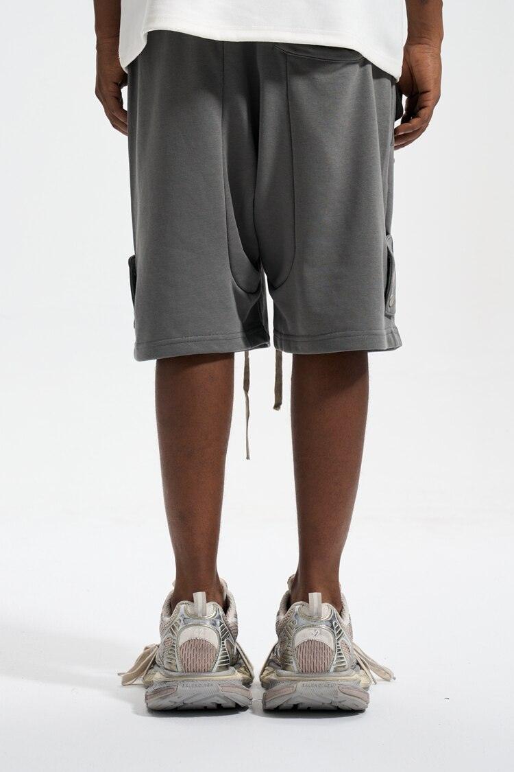 Drawstring Pocket Zipper Shorts 8349 - UncleDon JM