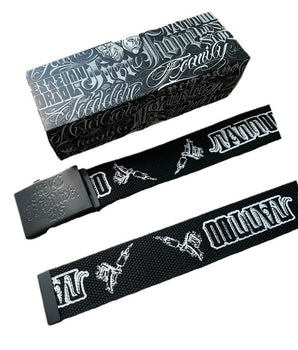 Tung Sung West Coast Print Canvas Belt - Tung Sung