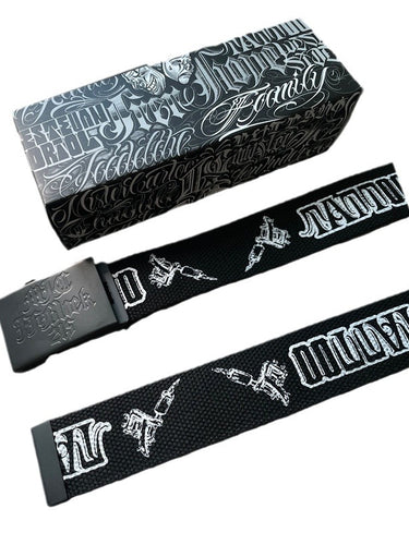 Tung Sung West Coast Print Canvas Belt - Tung Sung