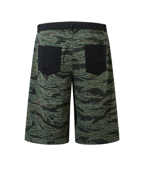 Tung Sung Camouflage Fake Two-piece Shorts - Tung Sung