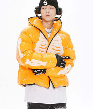 Tung Sung Skeleton Puffer Jacket