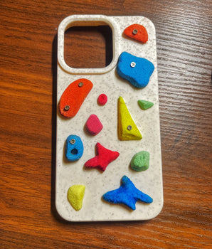 Phone Case Rock Climbing Holds Climber Bouldering Funny Wall Boulder Case A4