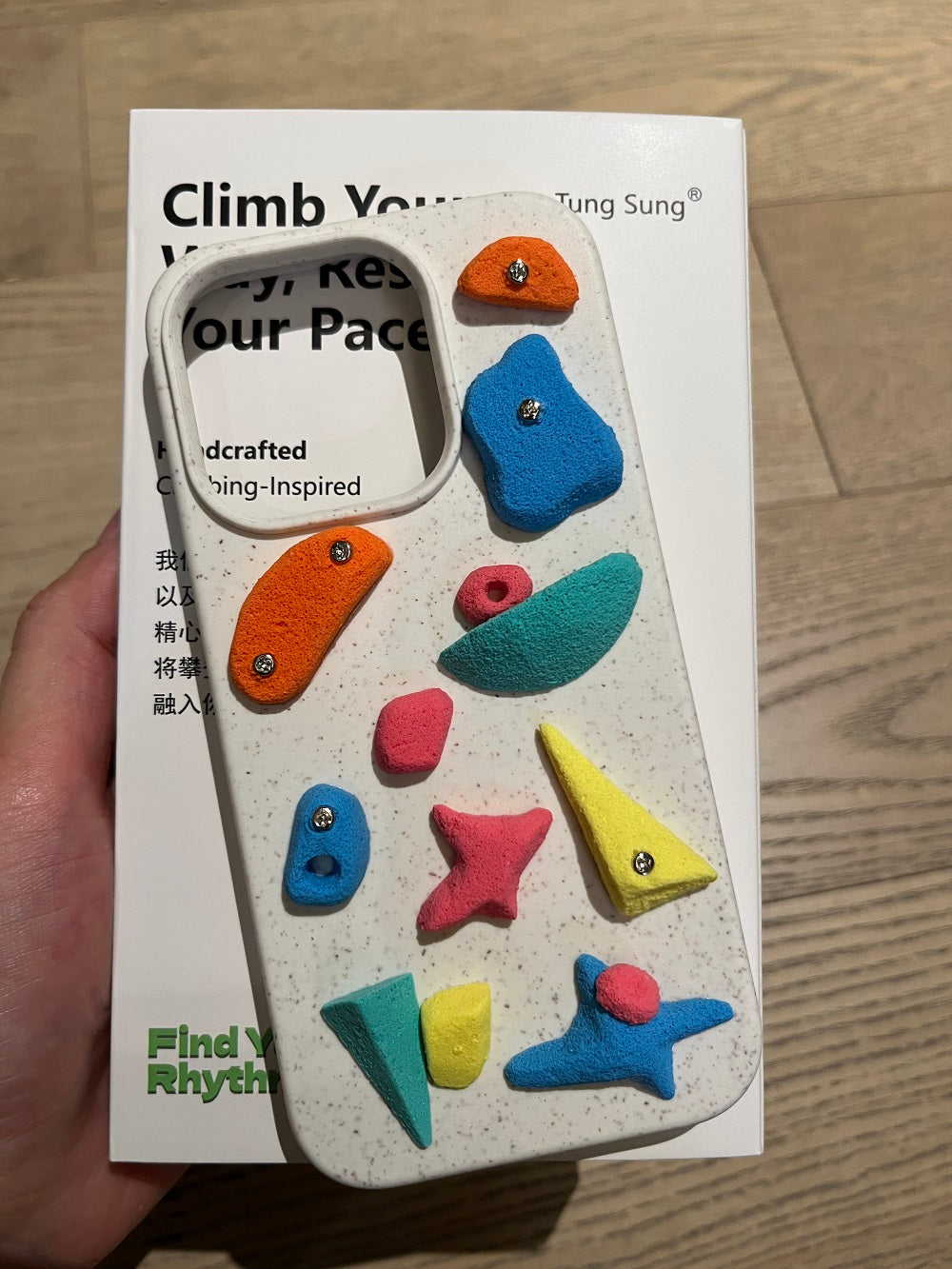 Tung Sung Handmade Climbing Hold Phone Case - A1