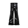 Tung Sung Oil-wax Shiny Flare Jeans - Tung Sung