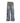 Tung Sung Vintage Multi-Pocket Jeans in Yellow Mud Wash with Distressed Finish - Tung Sung