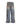 Tung Sung Vintage Multi-Pocket Jeans in Yellow Mud Wash with Distressed Finish - Tung Sung