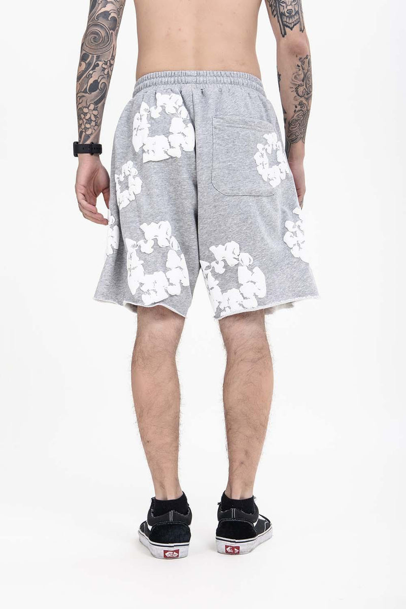 Floral Foam Printed Shorts K176 - UncleDon JM
