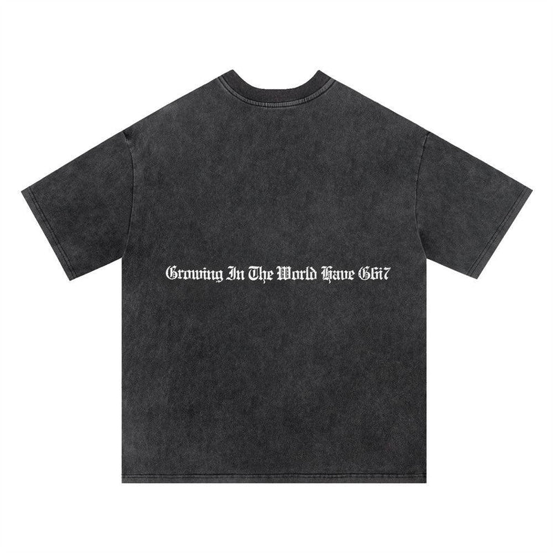 Hound Animal Print Short Sleeve T-shirt F2009 - UncleDon JM