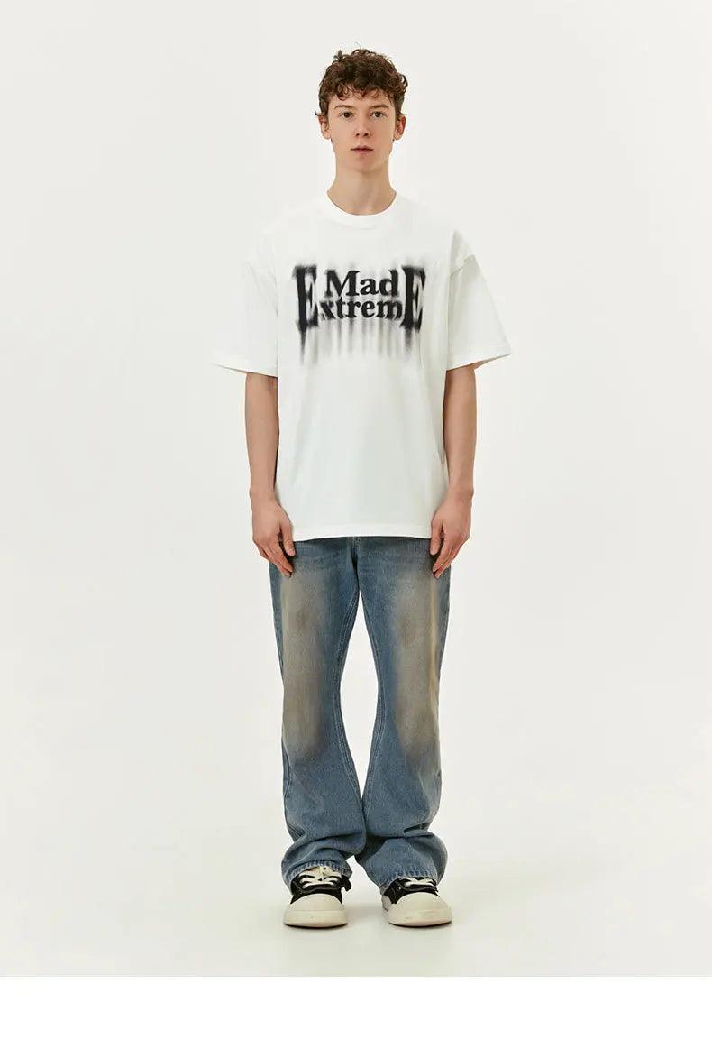 Letter Print T-shirt 7 Colour YX0013 - UncleDon JM