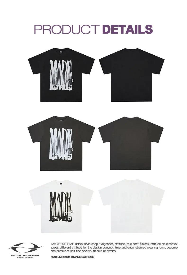 MADEEXTREME Hand Painted T-shirt YX0015 - UncleDon JM