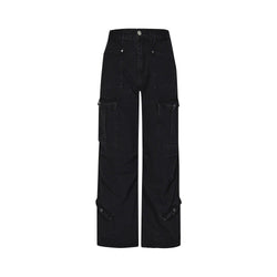 Pocket Pleated Jeans DY-906 - UncleDon JM