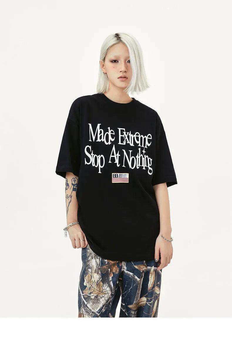 ''Stop At Nothing '' Tee YX0018 - UncleDon JM