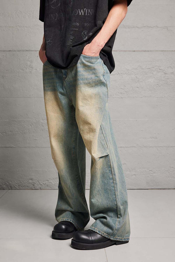 Straight Denim Jeans KZ311 - UncleDon JM