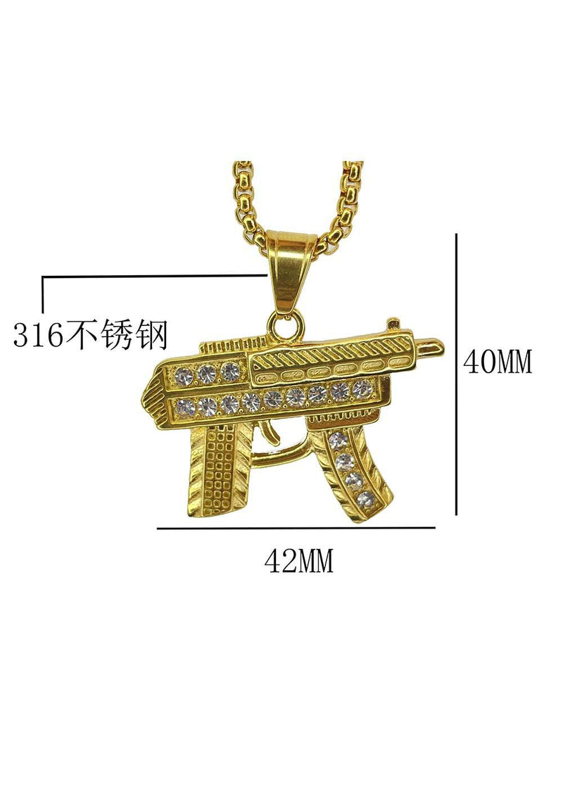Submachine Gun Necklace PX2018 - UncleDon JM