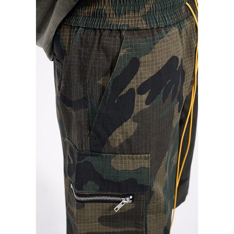 Camouflage Drawstring Versatile Cargo Shorts H215 - UncleDon JM