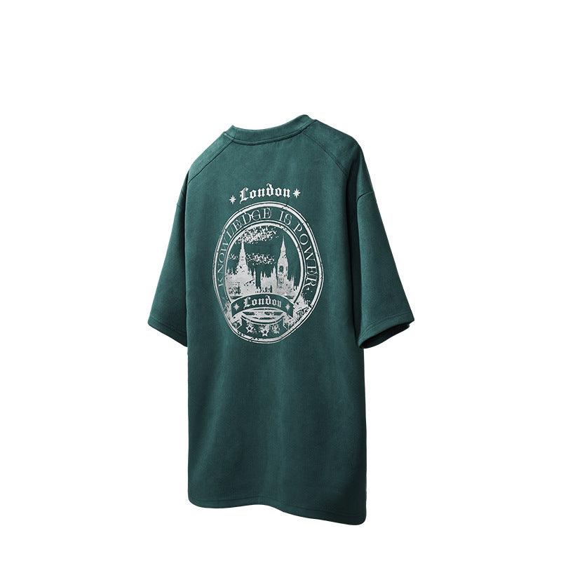 Castle Silver Suede T-shirt 2470S23 - UncleDon JM