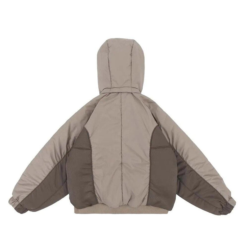 Double Zipper Puffer Jacket Detachable SW281 - UncleDon JM