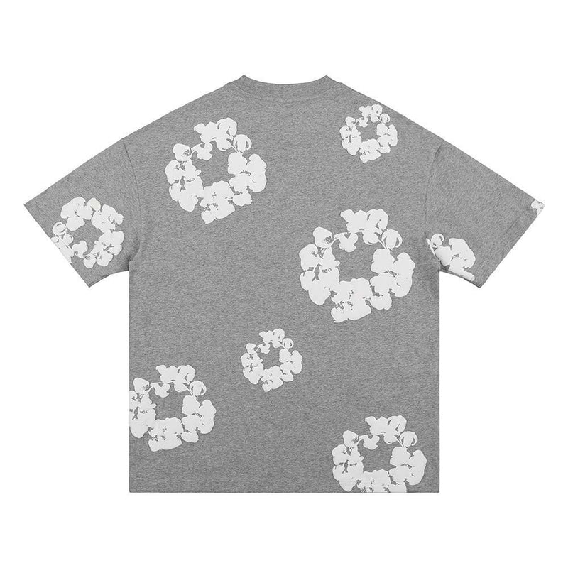 Floral Foam Printed T-shirt E626 - UncleDon JM