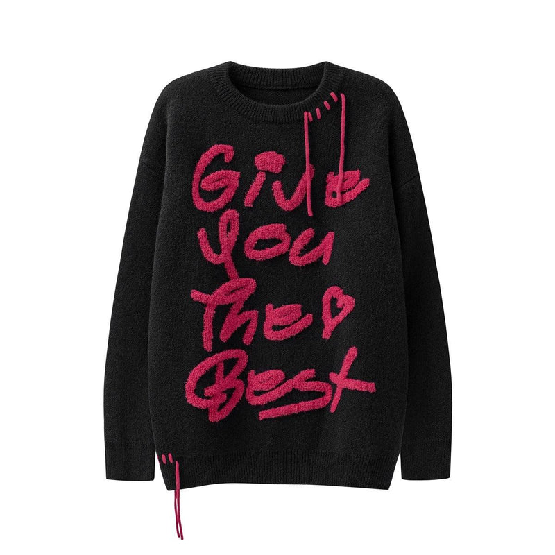 '' Give You The Best '' Sweater 7063 - UncleDon JM