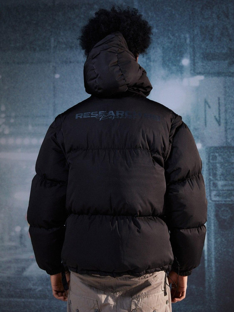 Hooded Puffer Jacket R220439 - UncleDon JM